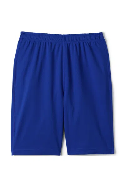 Lands' End Men's Mesh Gym Shorts In Blue