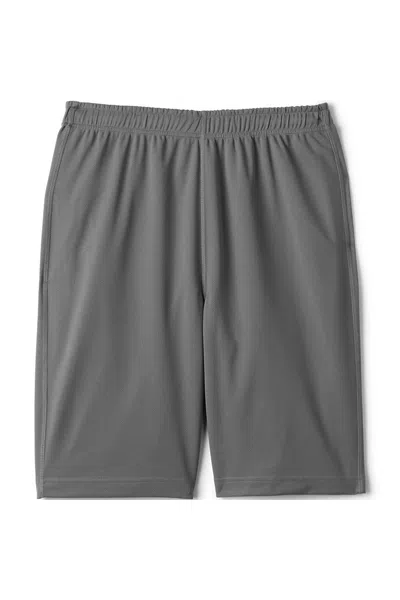 Lands' End Men's Mesh Gym Shorts In Gray