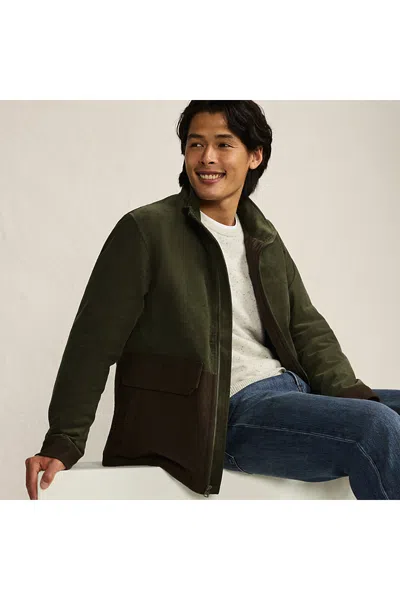 Lands' End Mixed Media Cord Jacket In Multi