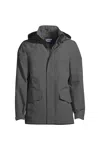 Lands' End Men's Outrigger Mesh Lined Jacket In Gray