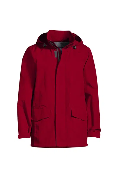Lands' End Men's Outrigger Mesh Lined Jacket In Red