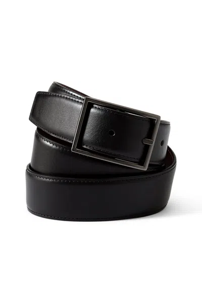 Lands' End Men's Reversible Belt In Neutral