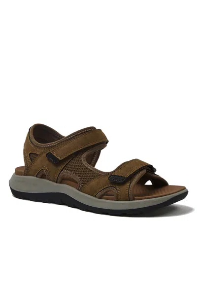 Lands' End Men's River Sport Open Toe Sandals In Multi