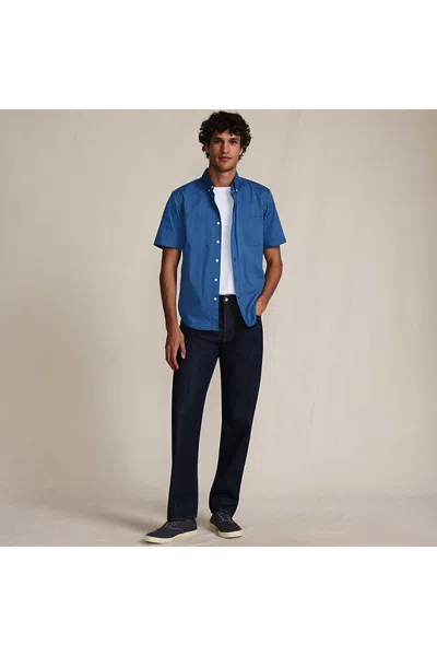 Lands' End Men's Selvedge Jean In Blue