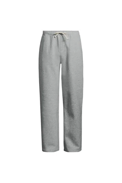 Lands' End Men's Serious Sweats Relaxed Sweatpant In Gray