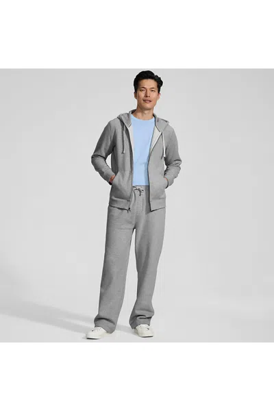 Lands' End Men's Serious Sweats Relaxed Sweatpant In Gray