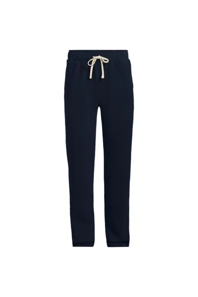 Lands' End Men's Serious Sweats Straight Leg Sweatpant In Blue
