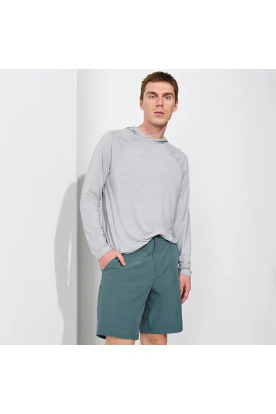Lands' End Men's Shoreline 9" Swim Trunks In Green