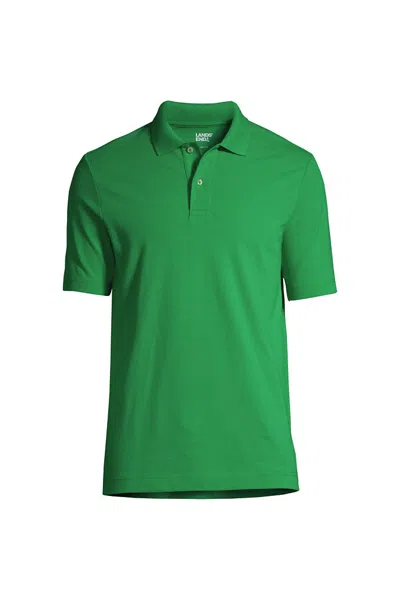 LANDS' END MEN'S SHORT SLEEVE BASIC MESH POLO SHIRT