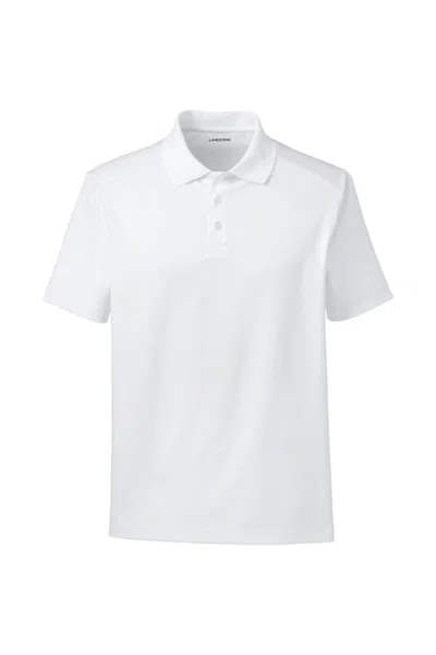 Lands' End Men's Short Sleeve Rapid Dry Polo Shirt In Multi