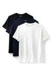 Lands' End V-neck Undershirt 3 Pack In Neutral