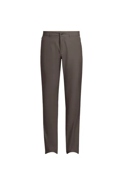 Lands' End Slim Fit Performance Pant In Brown