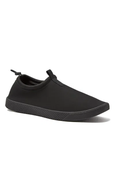 Lands' End Men's Sport Slip On Water Shoes In Black