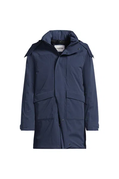 Lands' End Men's Squall Thermal Insulated Parka In Blue