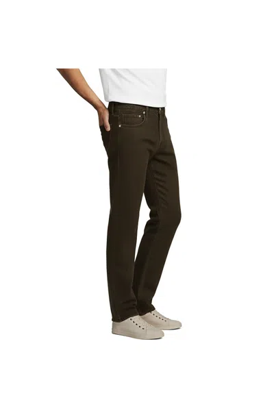 Lands' End Men's Stretch Comfort Waist Classic Fit Jean In Brown
