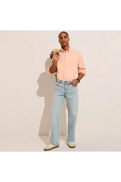 Lands' End Men's Stretch Relaxed Fit Jean In Blue