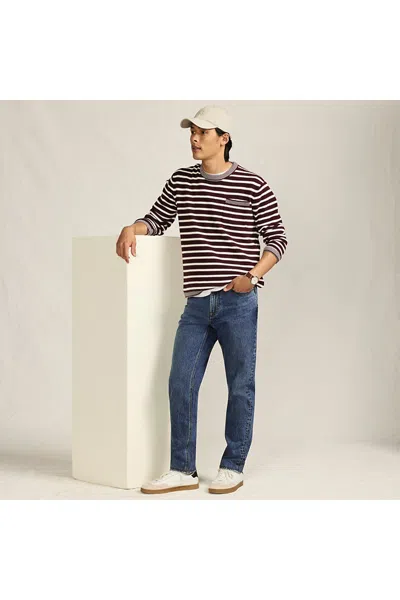 Lands' End Men's Stretch Slim Fit Jean In Blue