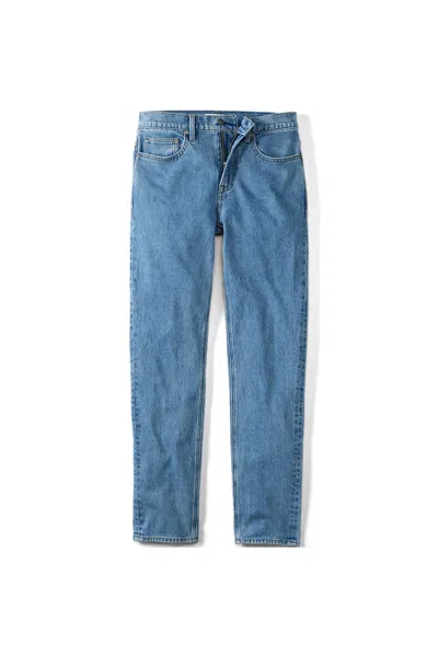 Lands' End Men's Stretch Slim Fit Jean In Blue