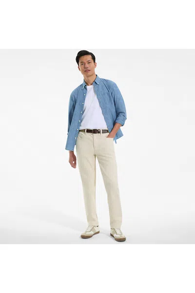 Lands' End Men's Stretch Slim Fit Natural Jean In Blue