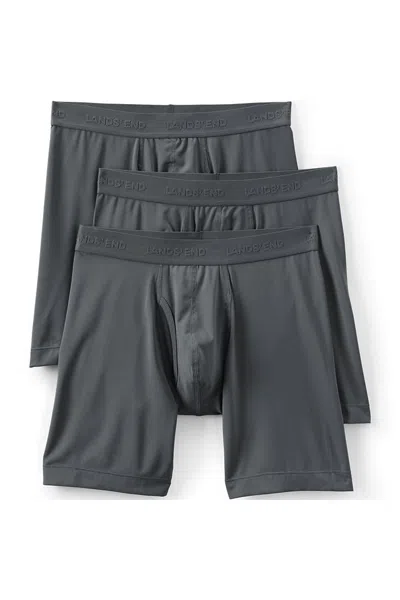 LANDS' END MEN'S TALL FLEX PERFORMANCE BOXER BRIEF 3 PACK