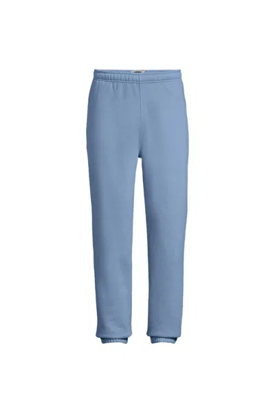 Lands' End Men's Tall Serious Sweats Jogger Pant In Blue