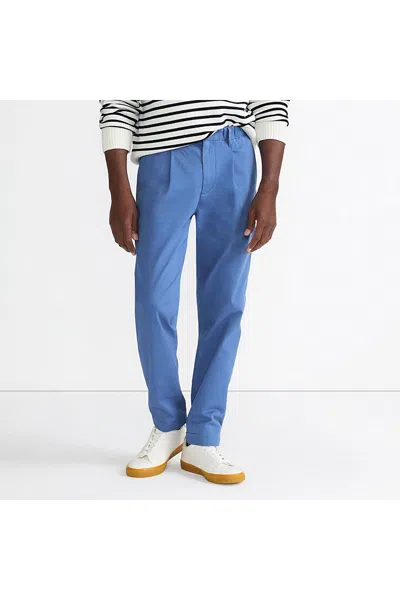 Lands' End Men's Tapered Fit Travel Kit Chino Pants In Blue