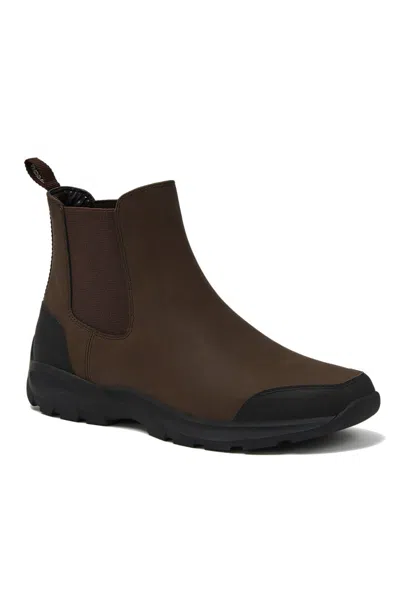 Lands' End Men's Terrain All Weather Chelsea Boots In Brown