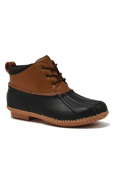 Lands' End Men's Waterproof Ankle Duck Boots In Brown