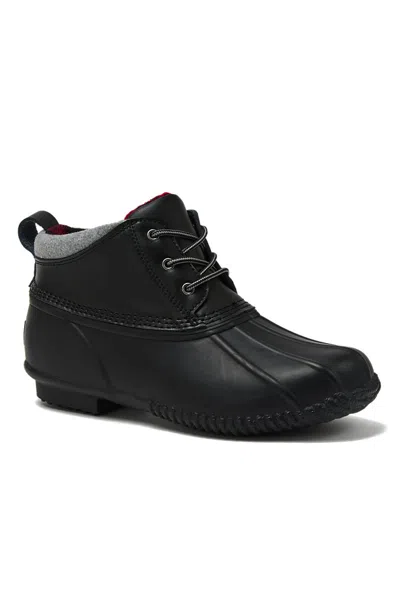 Lands' End Waterproof Ankle Duck Boots In Animal Print
