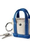 Lands' End Mini Canvas Tote Charm In Blue