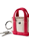 Lands' End Mini Canvas Tote Charm In Red