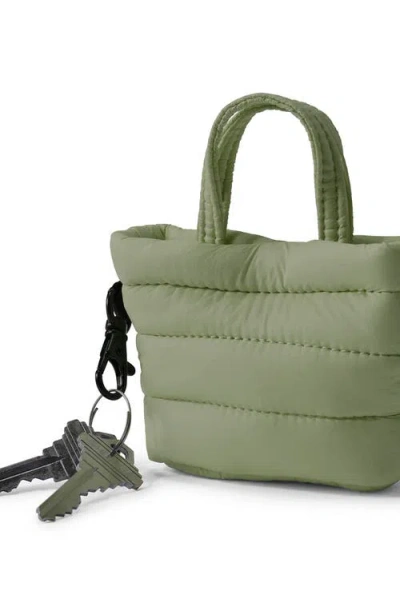 Lands' End Mini Canvas Tote Charm In Green
