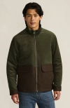 Lands' End Mixed Media Cord Jacket In Multi
