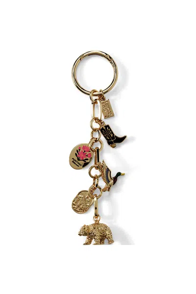 Lands' End Montana Bag Charm In Yellow