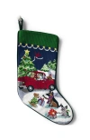 Lands' End Needlepoint Personalized Christmas Stocking