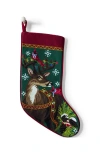 Lands' End Needlepoint Personalized Christmas Stocking
