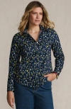 Lands' End Plus Size No Iron Button Front Shirt