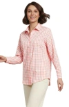 Lands' End No Iron Supima Cotton Long Sleeve Shirt In Multi