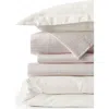 Lands' End 400 Thread Count Premium Supima Cotton No Iron Sateen Duvet Bed Cover In Ivory