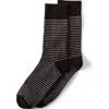Lands' End Novelty Crew Socks In Black