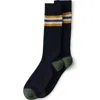 Lands' End Novelty Crew Socks In Brown