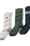Lands' End Novelty Dress Socks 3 Pack