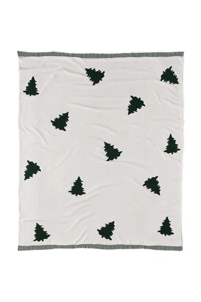 Lands' End Novelty Throw Blanket In Black