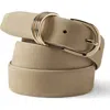 Lands' End Nubuck Multi Keeper Belt In Brown
