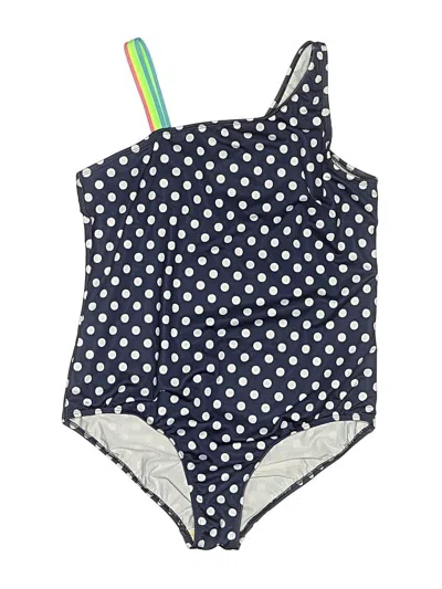 Pre-owned Lands' End One Piece Swimsuit In Blue