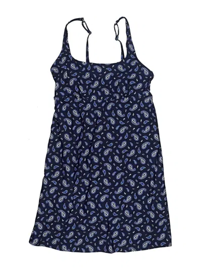 Pre-owned Lands' End One Piece Swimsuit In Blue