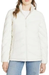 Lands' End Packable Puffer Jacket In White