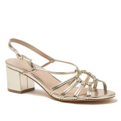 Lands' End Pasadena Knotted Heel Sandals In Multi
