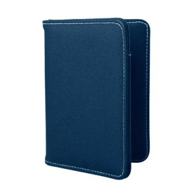 Lands' End Passport Holder For Travel, Passport Cover For Men And Women, Travel Folio In Blue