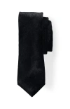 Lands' End Pattern Necktie In Black